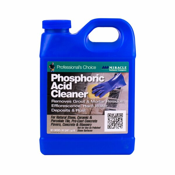 Miracle Sealants Sealant, Phosphoric Acid Cleaner, Quart PHOSQT6